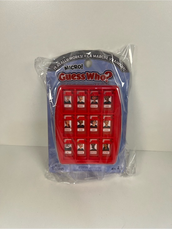 Guess Other - Hasbro Micro Guess Who? Travel Mini Game NIP New Sealed Kids Family Game